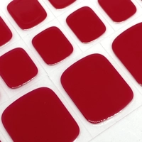 Lipstick Red Semi Cured Gel Pedi Pack