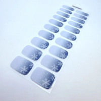 Winter Whisper Semi Cured Gel Wraps