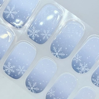 Winter Whisper Semi Cured Gel Wraps