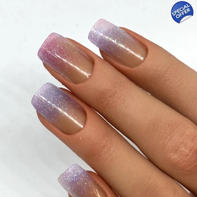 Unicorn Dust Semi Cured Gel Wraps