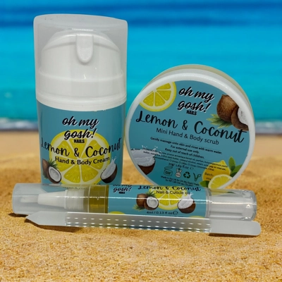 Lemon and Coconut Hand ..