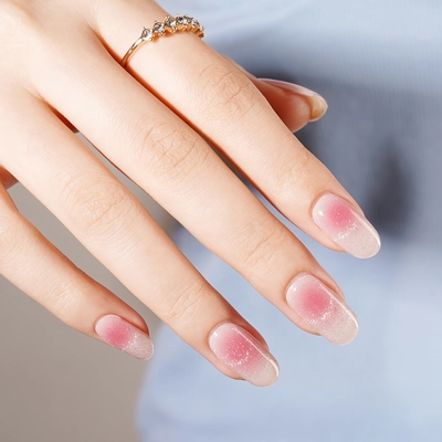 Magnetic Aura (Rose) Semi Cured Gel Wraps