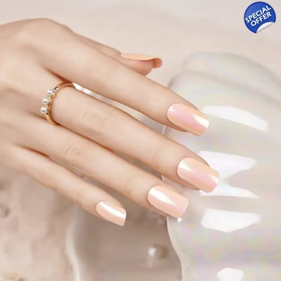 Pink Glaze Semi Cured Gel Wraps