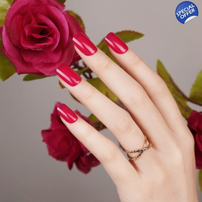 Raspberry Bellini Semi Cured Gel Wraps