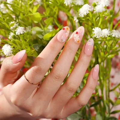 English Summer Semi Cured Gel Wraps