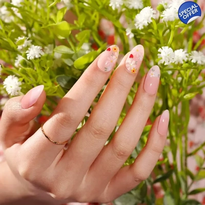 English Summer Semi Cured Gel Wraps