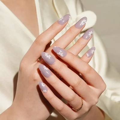 Dewberry Daisies Semi Cured Gel Wraps