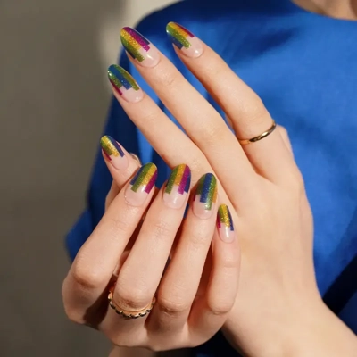 Blocked Semi Cured Gel Wraps