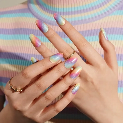 Rainbow Twinkle Semi Cu..