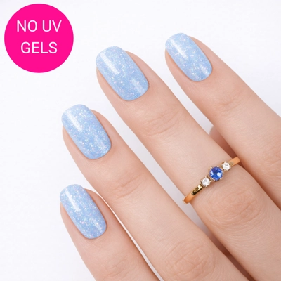 Frozen Light No UV Gel Wraps