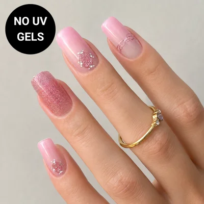 Pink Alchemy No UV Gel Wraps