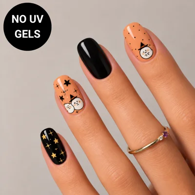Boo Buddies No UV Gel Wraps
