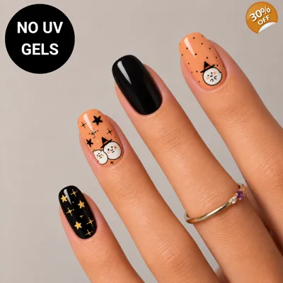 Boo Buddies No UV Gel Wraps
