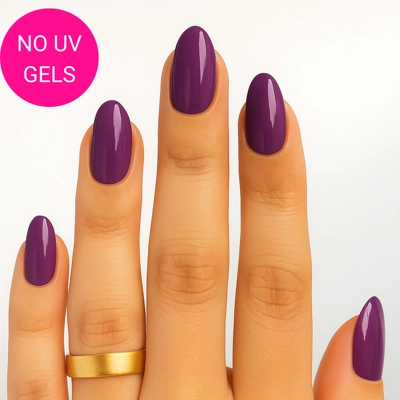 Plum Perfect No UV Gels