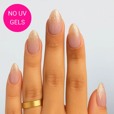 Gold Dipped No UV Gel