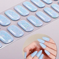 Frozen Light No UV Gel Wraps