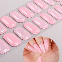 Bubblegum Bliss No UV Gel Wraps