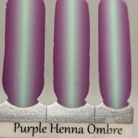 Purple Henna Ombre