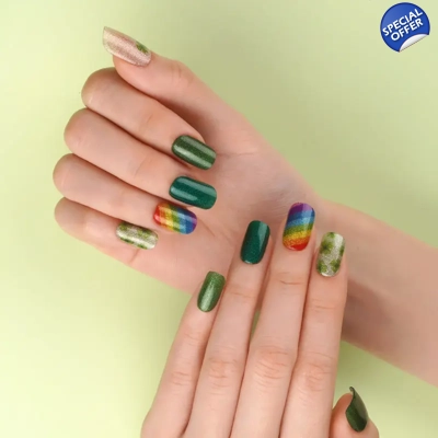 Luck of the Irish Semi Cured Gel Wraps