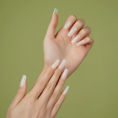 Glistening Ice Semi Cured Gel Wraps