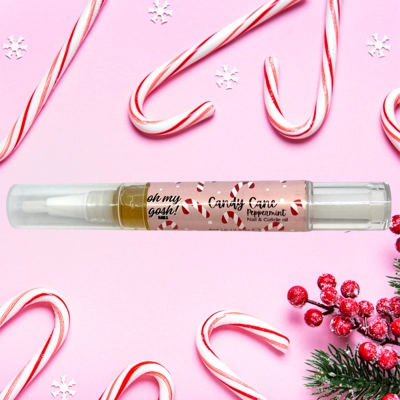 Candy Cane (Peppermint) Cuticle Oil