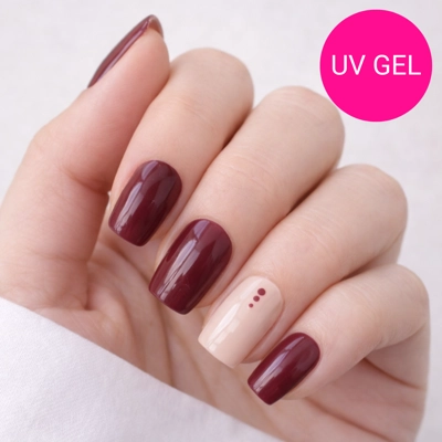 Berry Chic Semi Cured Gel Wraps