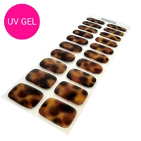 Smoked Amber Semi Cured Gel Wraps