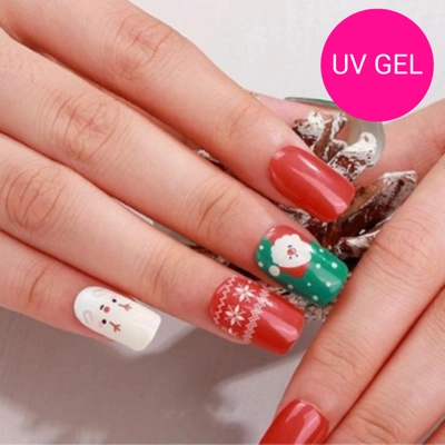 Claus For Celebration Semi Cured Gel Wraps