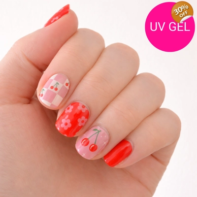 Life's A Cherry Semi Cured Gel Wraps