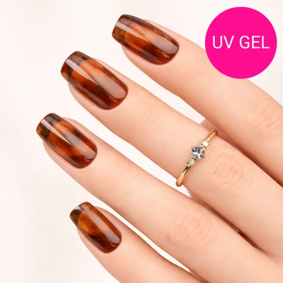 Smoked Amber Semi Cured Gel Wraps