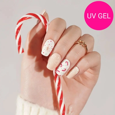 Festive Frosting Semi Cured Gel Wraps