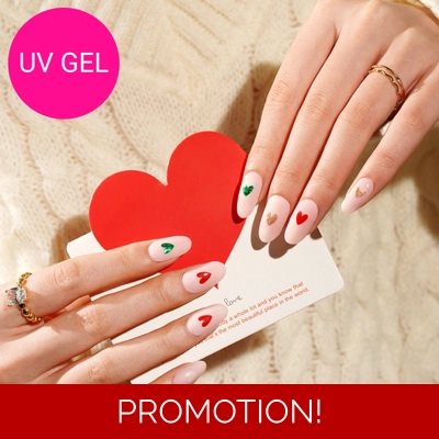 Have a Heart Semi Cured Gel Wraps