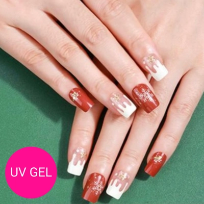 Sugarplum Drip Semi Cured Gel Wraps