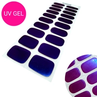 Violet Voltage Semi Cured Gel Wraps