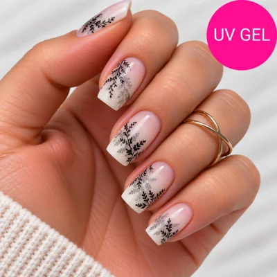 Layered Leaves Semi Cured Gel Wraps