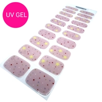 Starry Confetti Semi Cured Gel Wraps