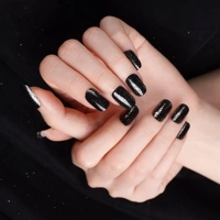 Onyx Sparkle Semi Cured Gel Wraps