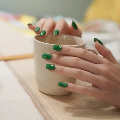 Emerald Holo Semi Cured..