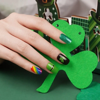 Sham Rock Semi Cured Gel Wraps