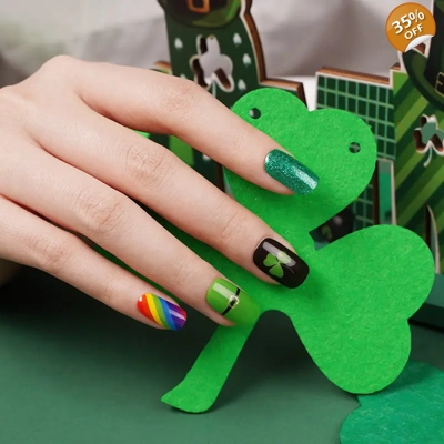 Sham Rock Semi Cured Gel Wraps