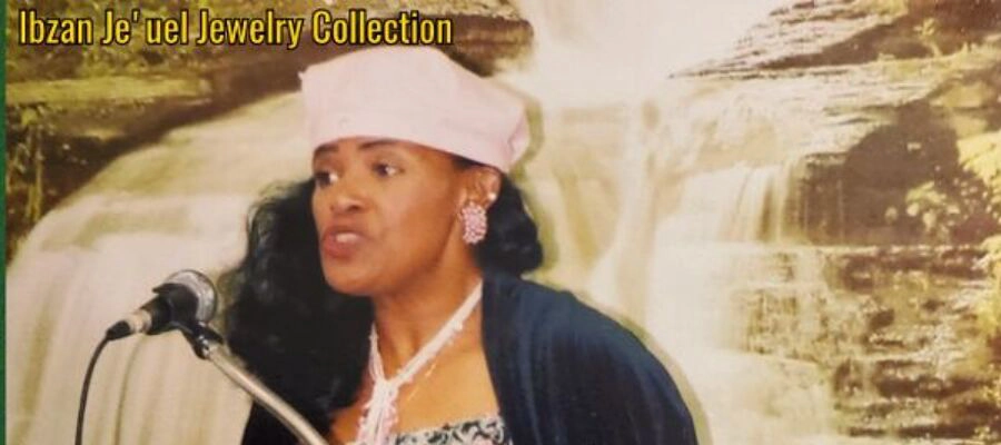 The Beautiful Late Bernette Mundy Founder of the Ibzan Je'uel Jewelry Collection