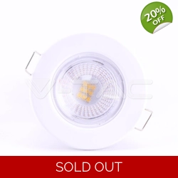 5W LED Fire Rated Downlight SAMSUNG Chip White 3..