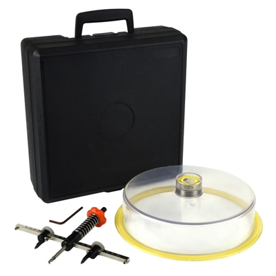 Armeg adjustable hole cutter with case