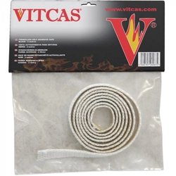 Vitcas - White Glass Tape - Adhesive Backed - 15mm 2mtr