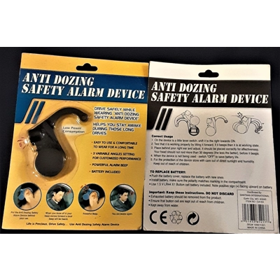 Anti Dozing Safety Alarm title=