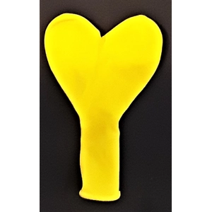 Balloons Heart 30cm Yellow