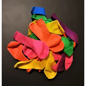 Balloons Water Pack of 100 Assorted Colours