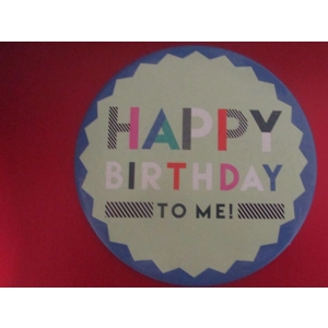 Happy Birthday Badge 15 cm