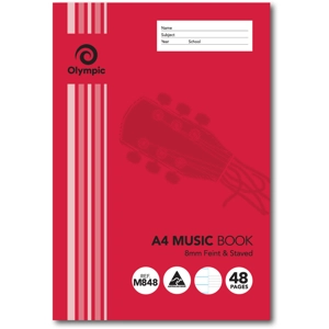 Music Book A4 48 page