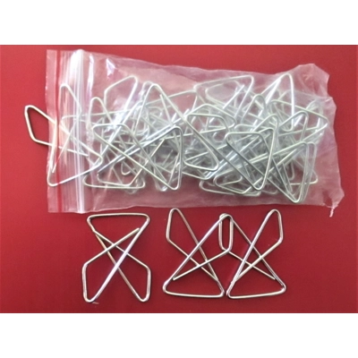 Paper Clips - Butterfly Pack of 50 title=